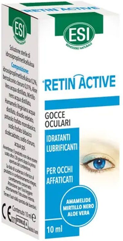 esi retin active gocce oculari idratanti lubrificanti 10ml