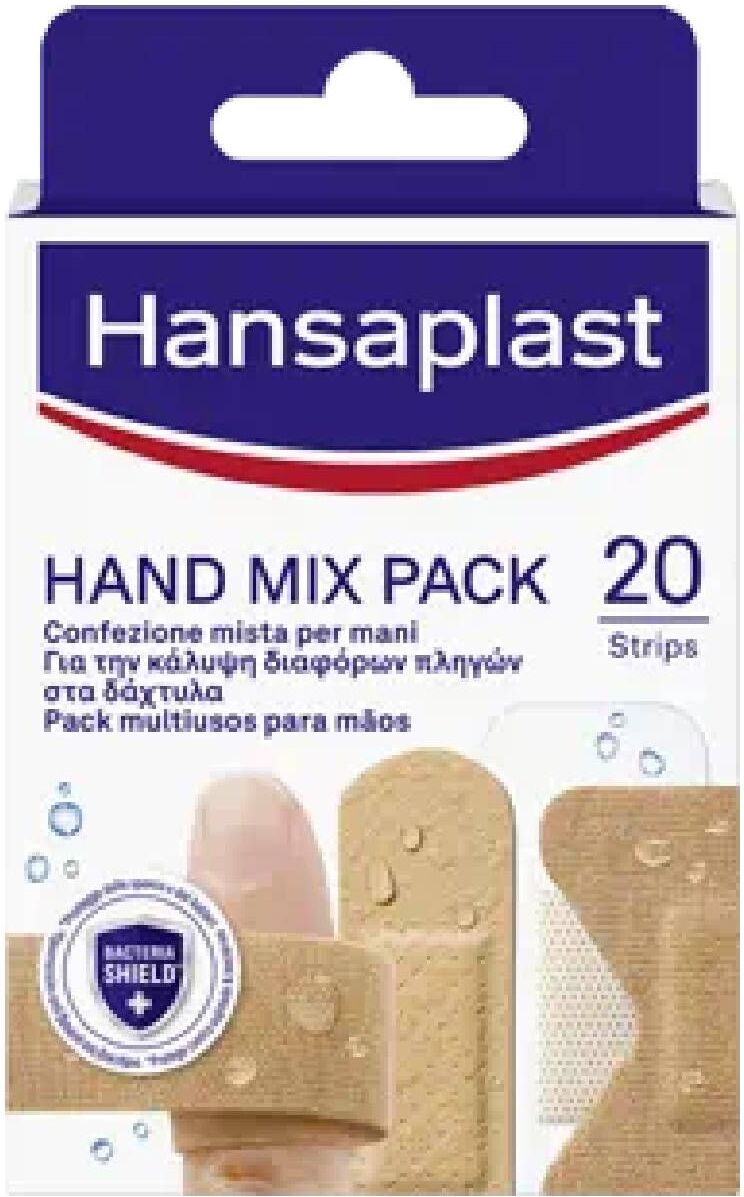 hansaplast hand mix pack 20 cerotti