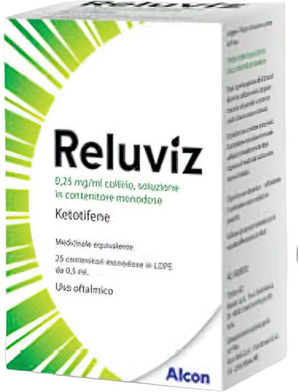 genetic reluviz collirio allergia occhi 25 fiale 0,5ml