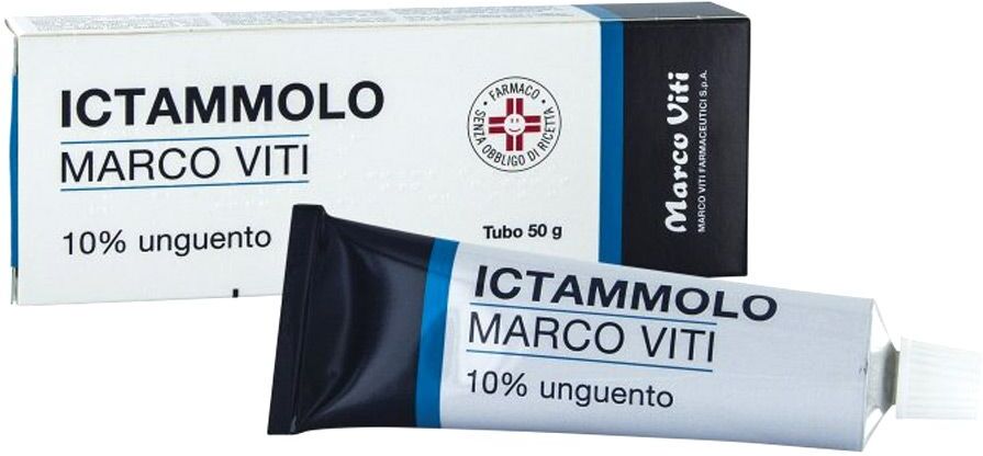 marco viti ictammolo 10% unguento trattamento acne 50g