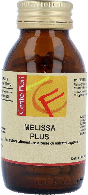 cento fiori melissa plus medicinale omeopatico 100 capsule vegetali