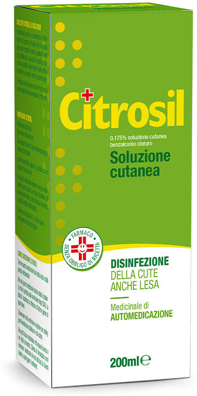 citrosil disinfettante soluzione liquida cutanea 200ml