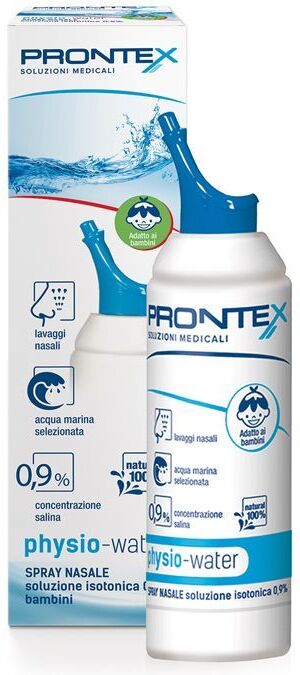 physio water physio-water soluzione isotonica spray nasale bambino 100ml