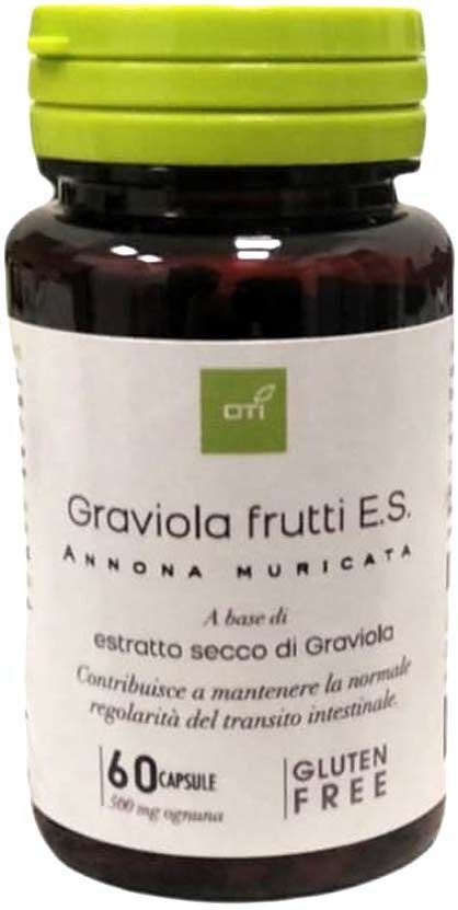 oti graviola frutto estratto secco integratore regolarità intestinale 60 capsule