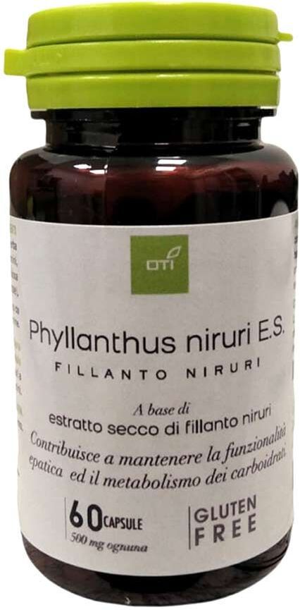 oti phyllanthus niruri estratto secco medicinale omeopatico 60 capsule