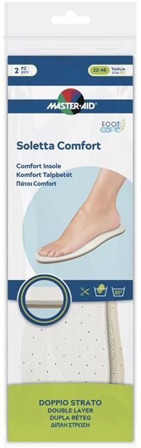 master aid master-aid foot care soletta comfort ritagliabile 2 pezzi