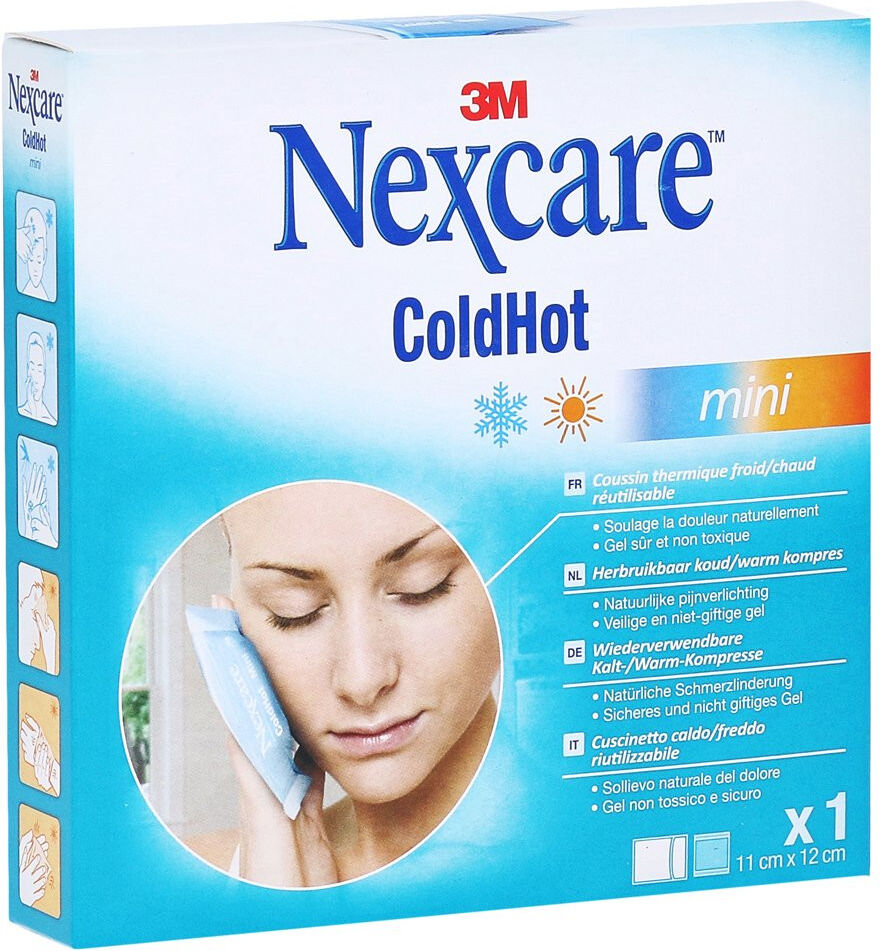 nexcare coldhot mini cuscino terapia caldo/freddo 10x10cm 1 pezzo