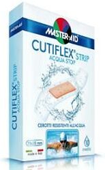 master aid master-aid cutiflex strip acqua stop grandi 10 pezzi