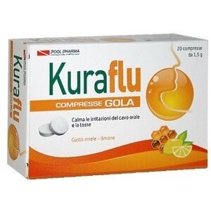 Kuraflu Gola Limone/miele 20 Compresse