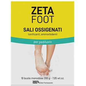 Zeta Farmaceutici Zeta Foot Sali Ossigenati Per Pediluvio 10 Bustine