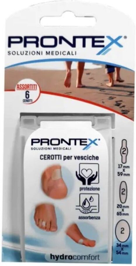 Safety Medicazione Idrocolloidi Hydrocomfort Assortiti 6 Pezzi