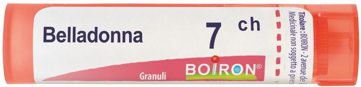 Boiron Belladonna 7ch 80 Granuli Contenitore Multidose