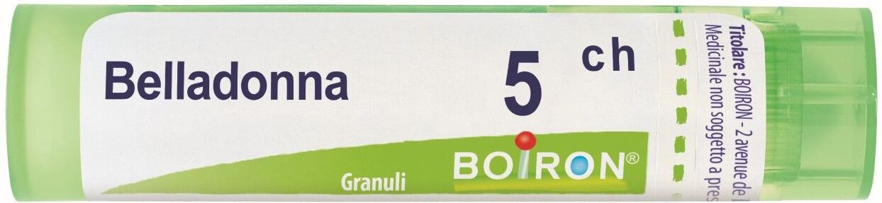 Boiron Belladonna 5ch 80 Granuli Contenitore Multidose