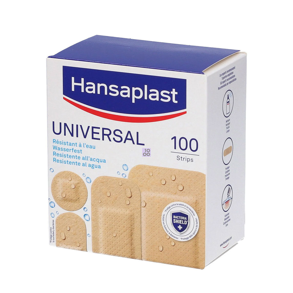 Hansaplast Universal Plastic Cerotti 100 Pezzi