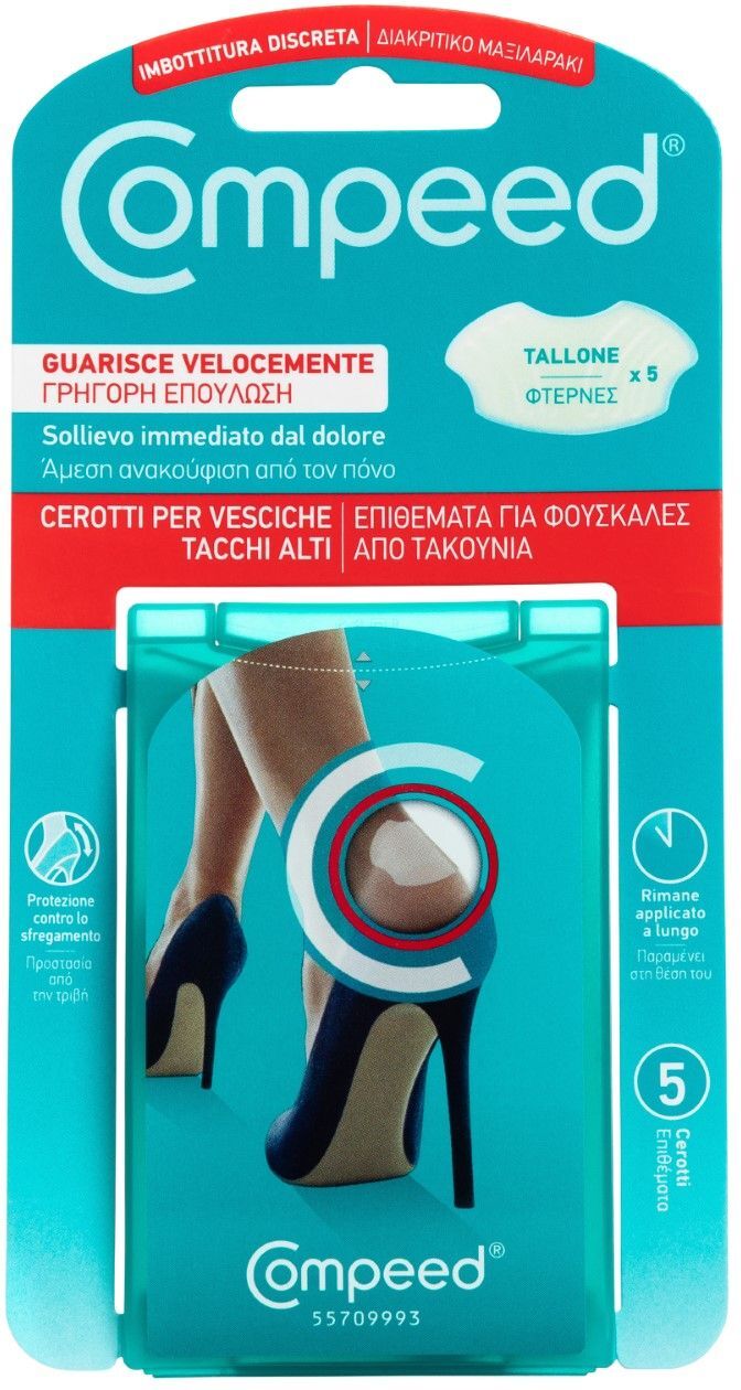 Compeed Cerotti Per Vesciche Tacchi Alti 5 Pezzi