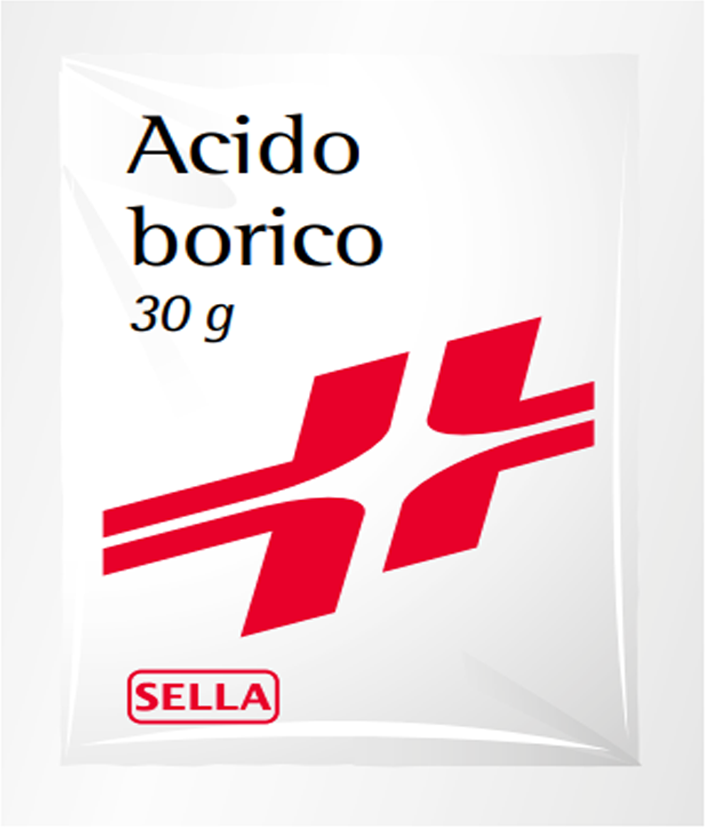 Sella Acido Borico Disinfettante 1 Bustina 30g