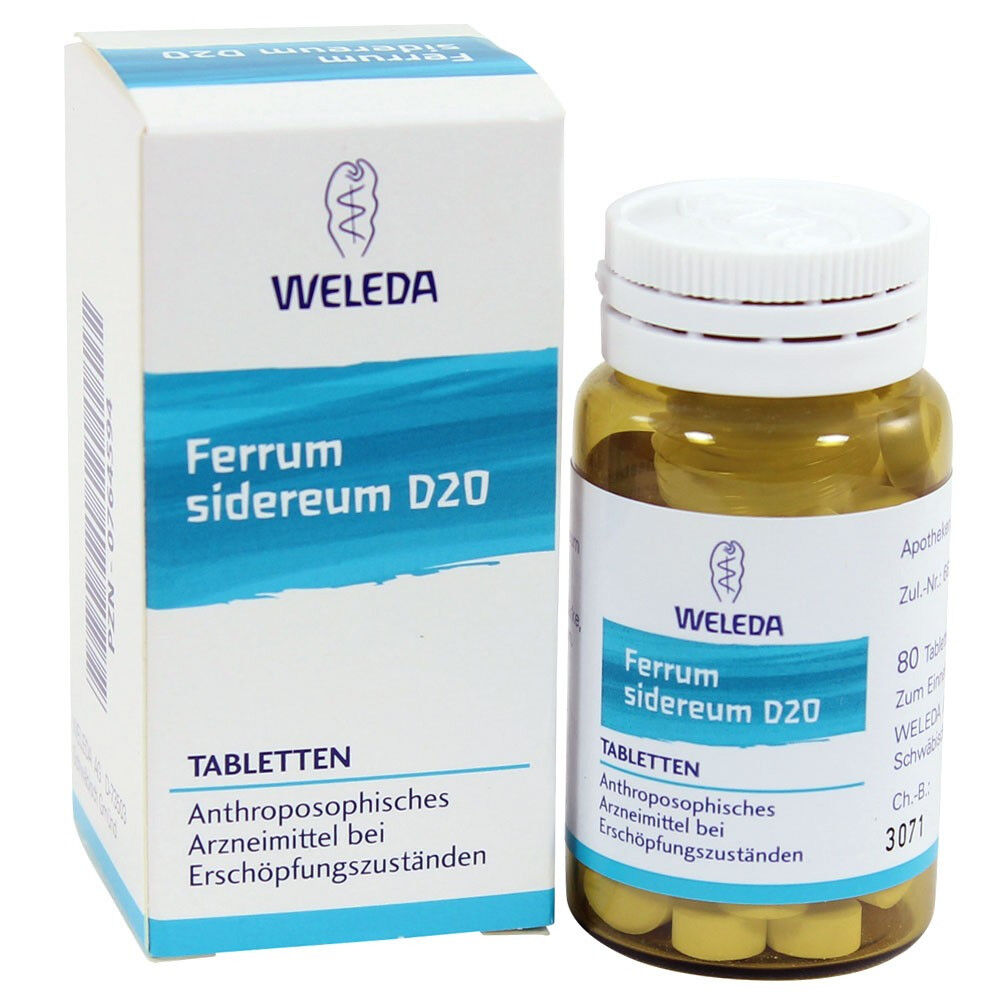 Weleda Ferrum Sidereum D20 Compresse