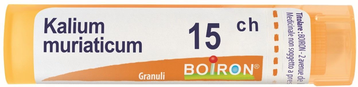 Boiron Kalium Muriaticum 15ch 80 Granuli Contenitore Multidose