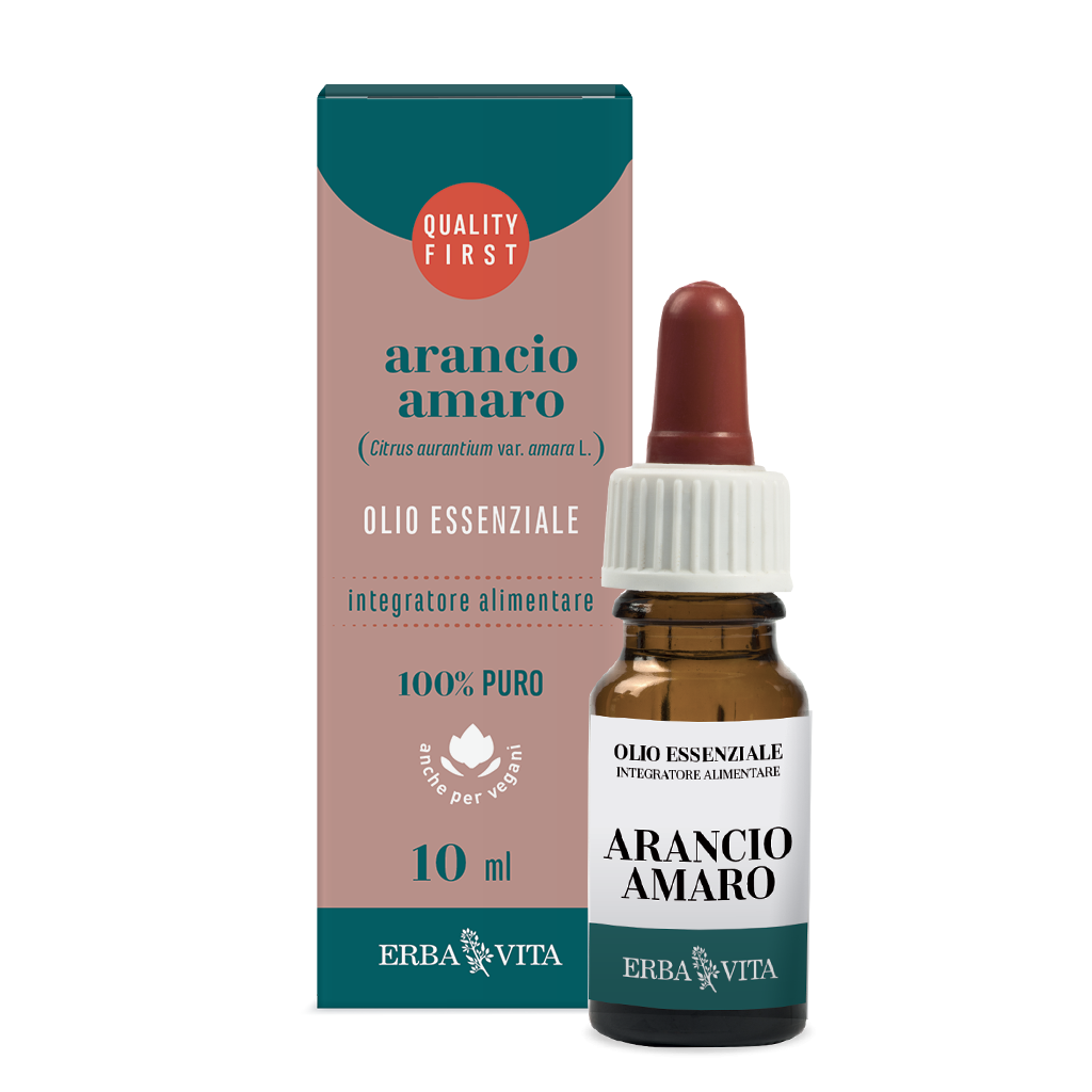 Erba Vita Arancio Amaro Olio Essenziale 10ml