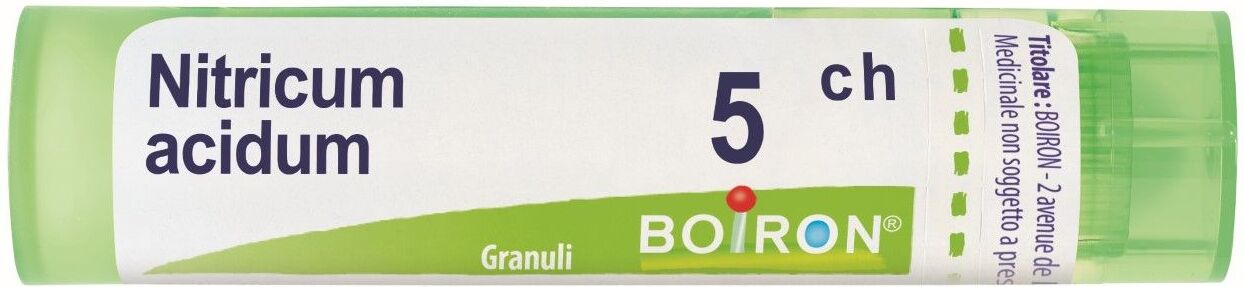 Boiron Nitricum Acidum 5ch 80 Granuli Contenitore Multidose