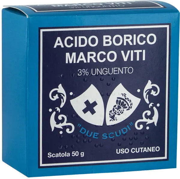 Marco Viti Acido Borico 3% Unguento Dermatologico Disinfettante 50g