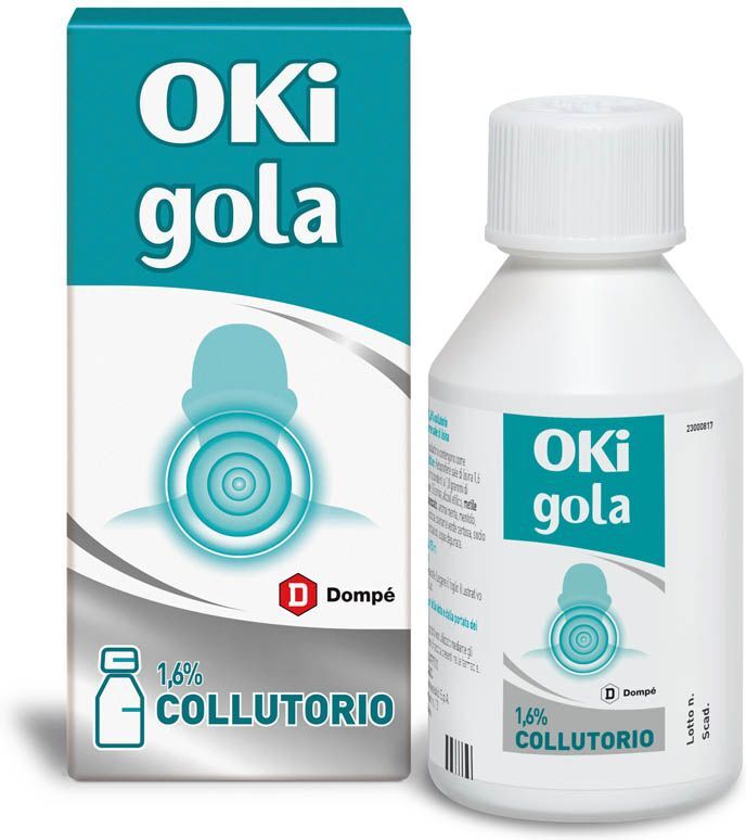 Oki Gola 1,6% Collutorio Antinfiammatorio 150ml