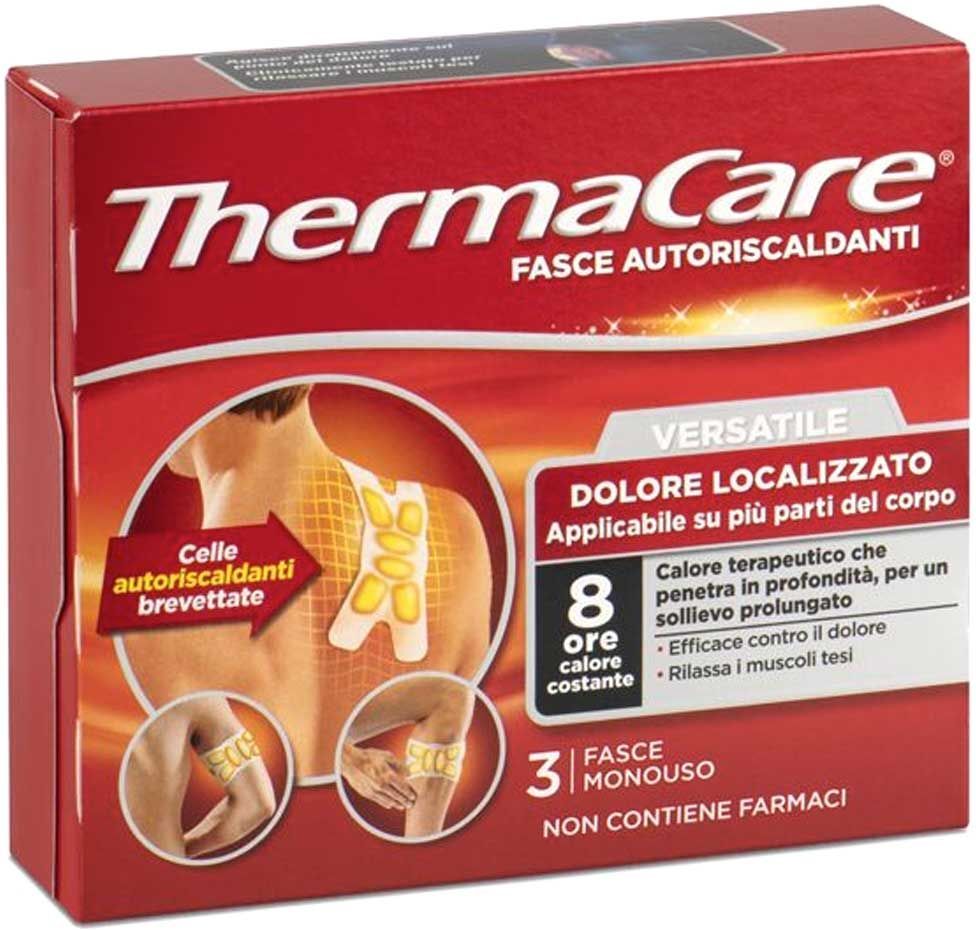 Thermacare Fascia Versatile Autoriscaldante Dolori Muscolari 3 Pezzi