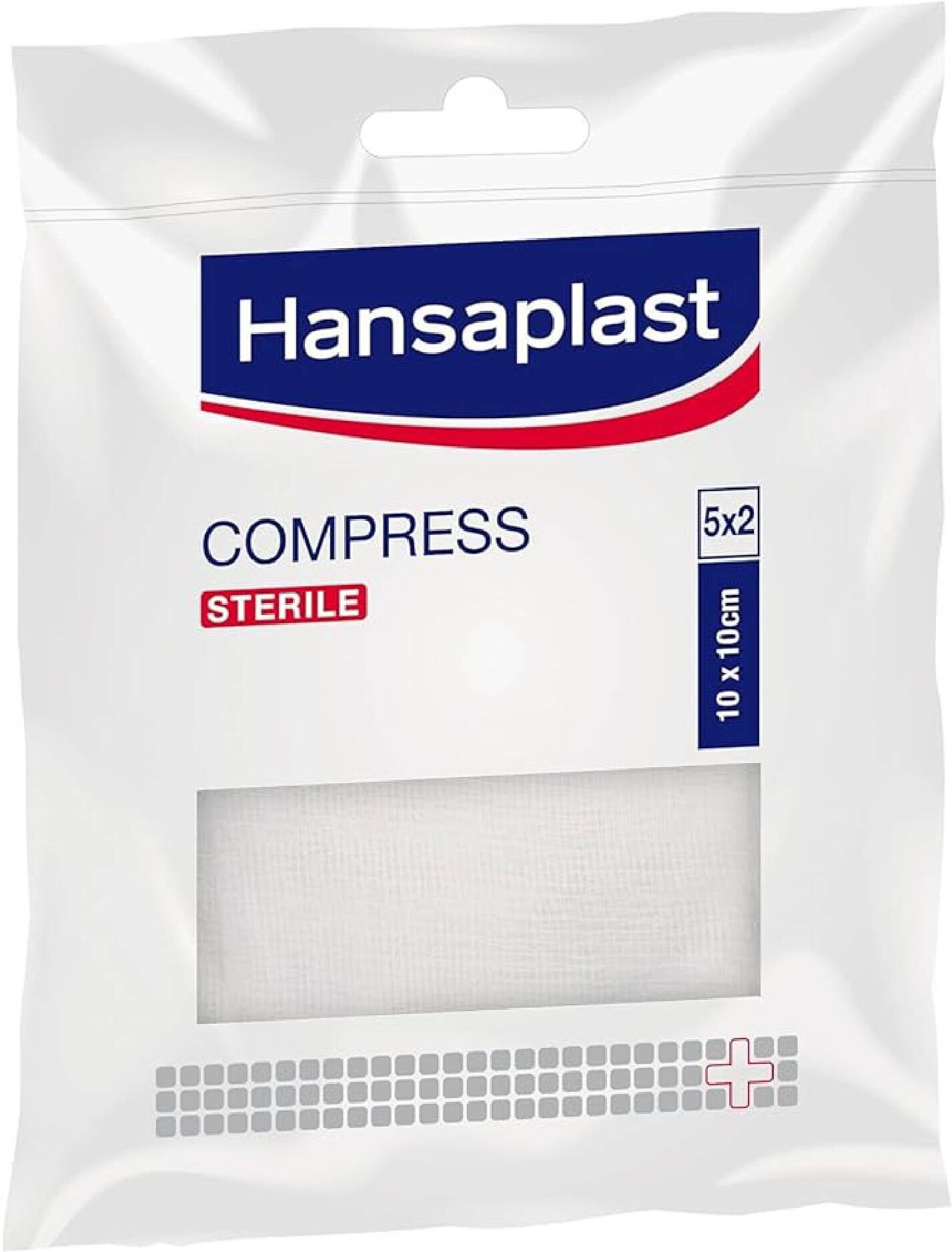 Hansaplast Garza Compressa Sterile 10x10cm 10 Pezzi