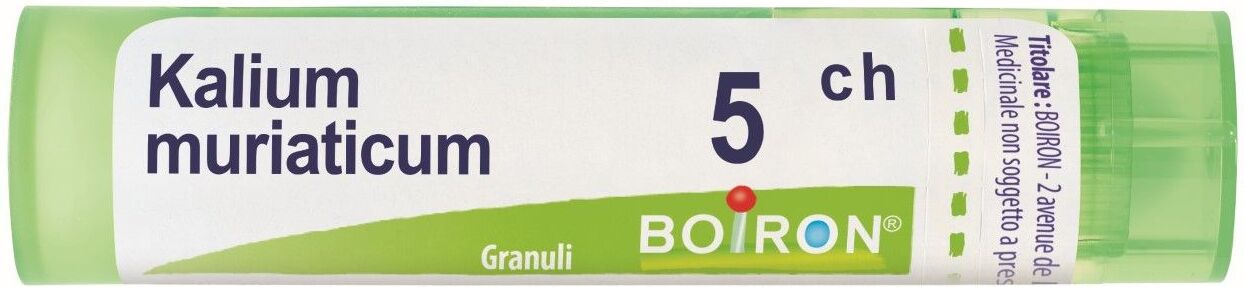 Boiron Kalium Muriaticum 5ch 80 Granuli Contenitore Multidose