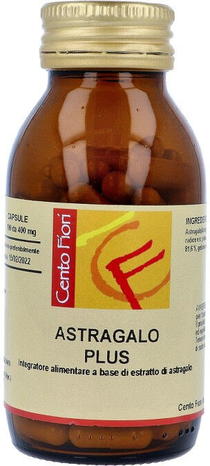 Cento Fiori Astragalo Plus Medicinale Omeopatico 100 Capsule Vegetali