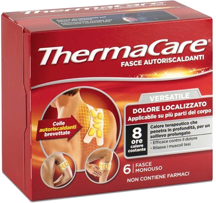 Thermacare Fascia Versatile Dolori Muscolari 6 Pezzi