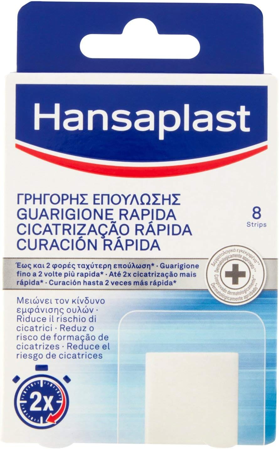 Hansaplast Cerotto Guarigione Rapida 8 Pezzi