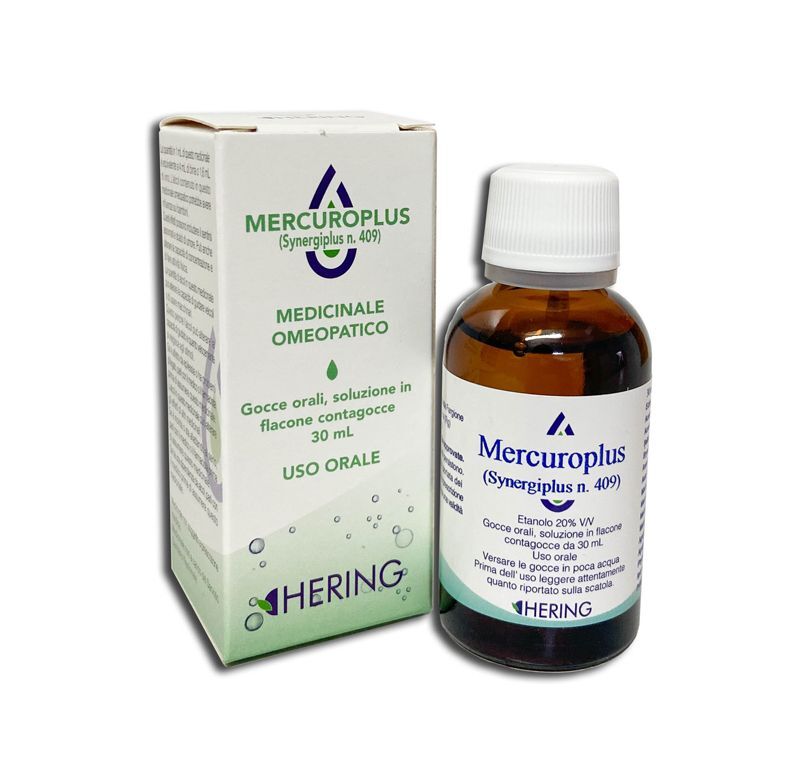 Hering Mercuroplus Gocce Medicinale Omeopatico 30ml