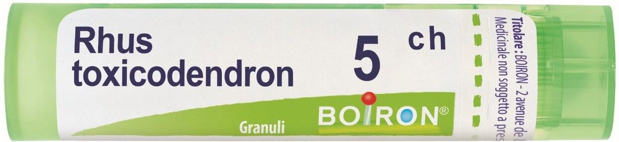 Boiron Rhus Toxicodendron 5ch 80 Granuli Contenitore Multidose