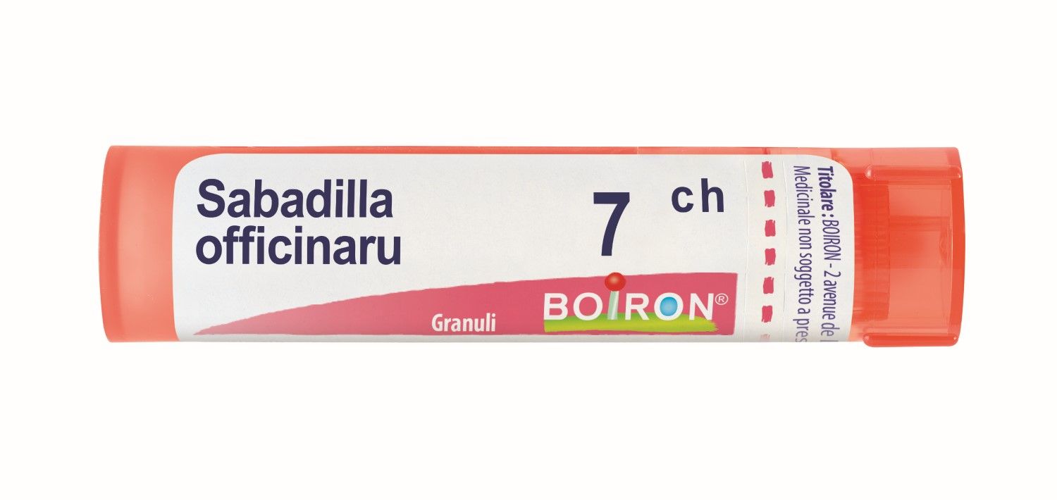 Boiron Sabadilla Officinarum 7ch 80 Granuli Contenitore Multidose