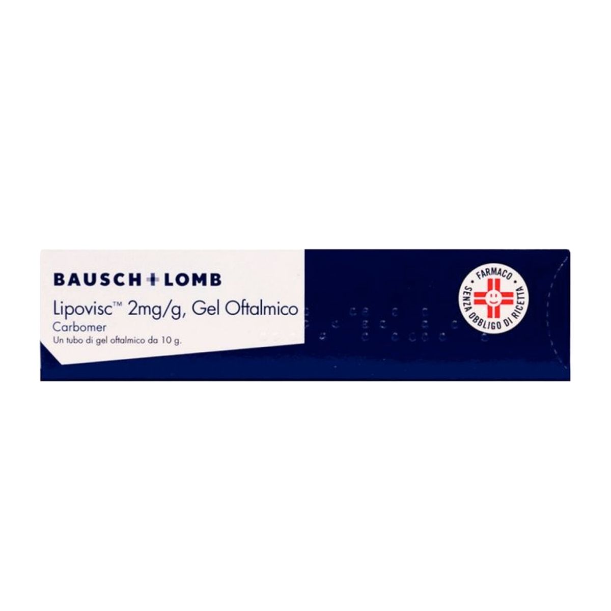 Bausch & Lomb Lipovisc 2mg/g Gel Oftalmico Trattamento Occhi Secchi 10g