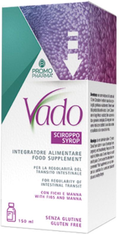 Promopharma Vado Sciroppo Fichi E Manna Per Intestino 150ml