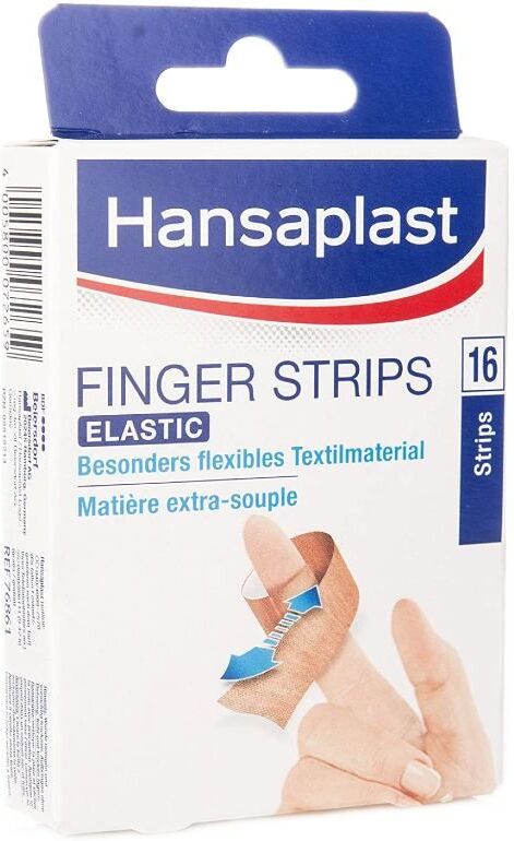 Hansaplast Finger Strip Cerotto Per Le Dita Elastico 16 Pezzi