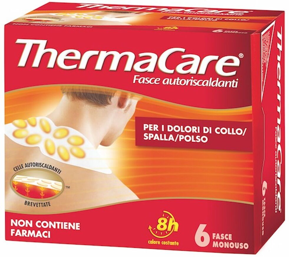 Thermacare Fasce Autoriscaldanti Collo Spalla Polso 6 Pezzi