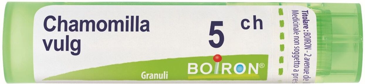 Boiron Chamomilla Vulgaris 5ch 80 Granuli Contenitore Multidose