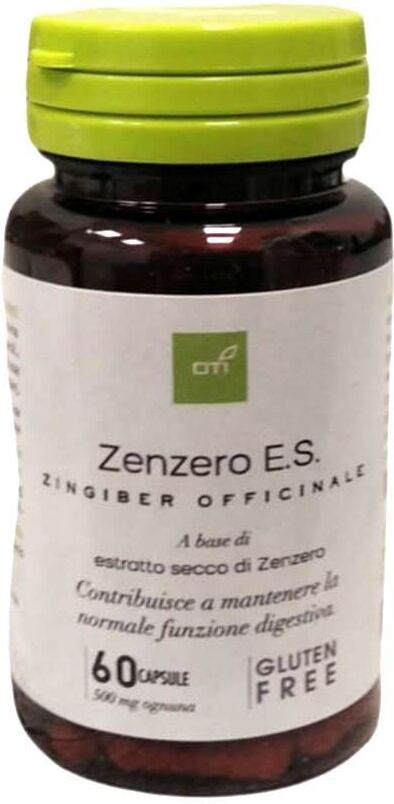 Oti Zenzero Estratto Secco Trattamento Acidità Di Stomaco 60 Capsule