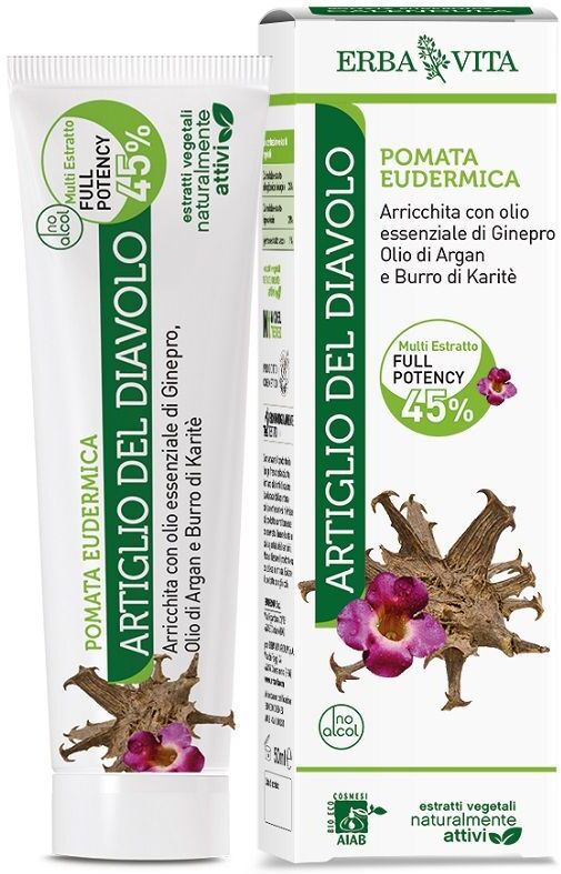 Erba Vita Pomata Eudermica Artiglio Del Diavolo 50ml