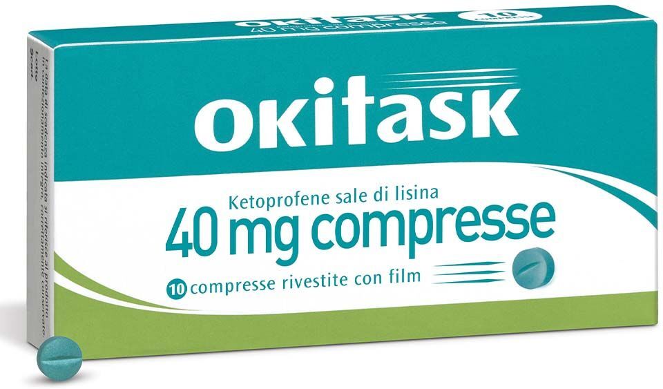 Okitask 40mg 10 Compresse