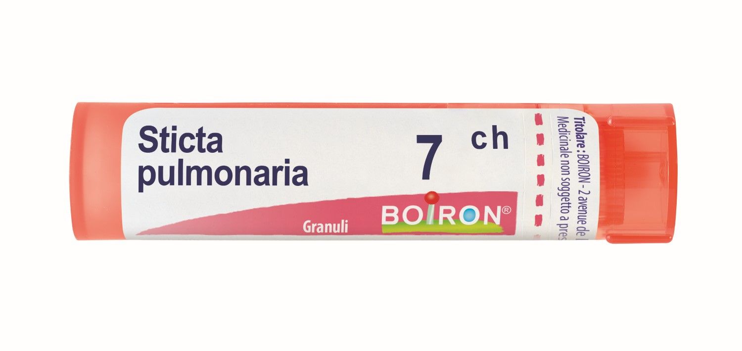 Boiron Sticta Pulmonaria 7ch 80 Granuli Contenitore Multidose