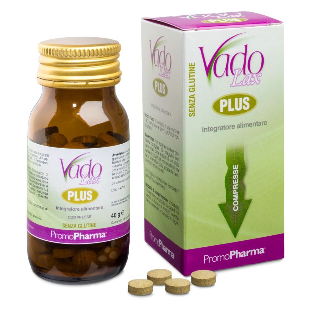 Promopharma Vado Lax Plus Integratore Lassativo 100 Compresse