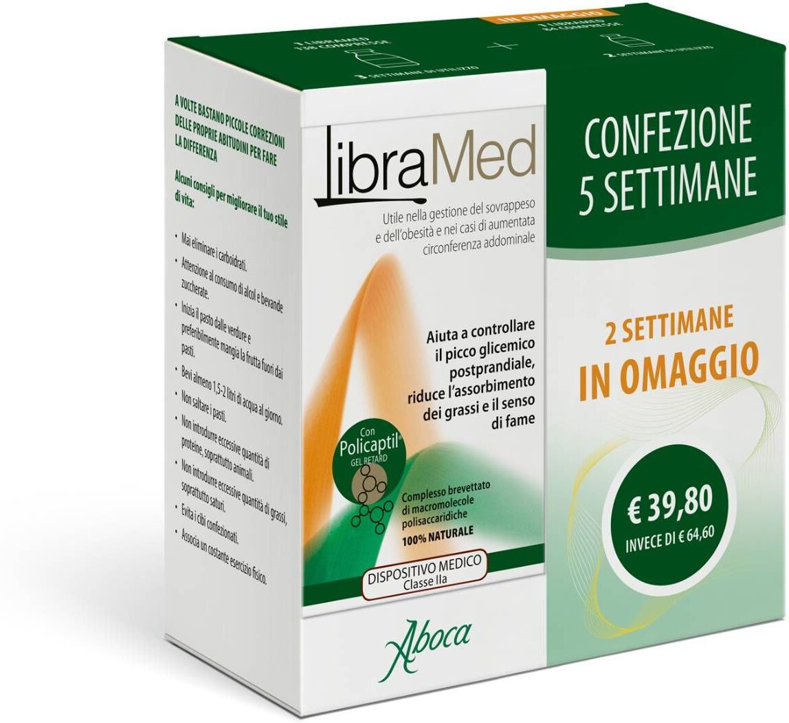 Aboca Libramed Trattamento 5 Settimane 138+84 Compresse