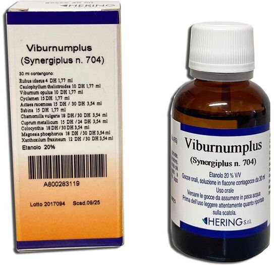 Hering Viburnumplus Synergiplus N.704 Gocce 30ml