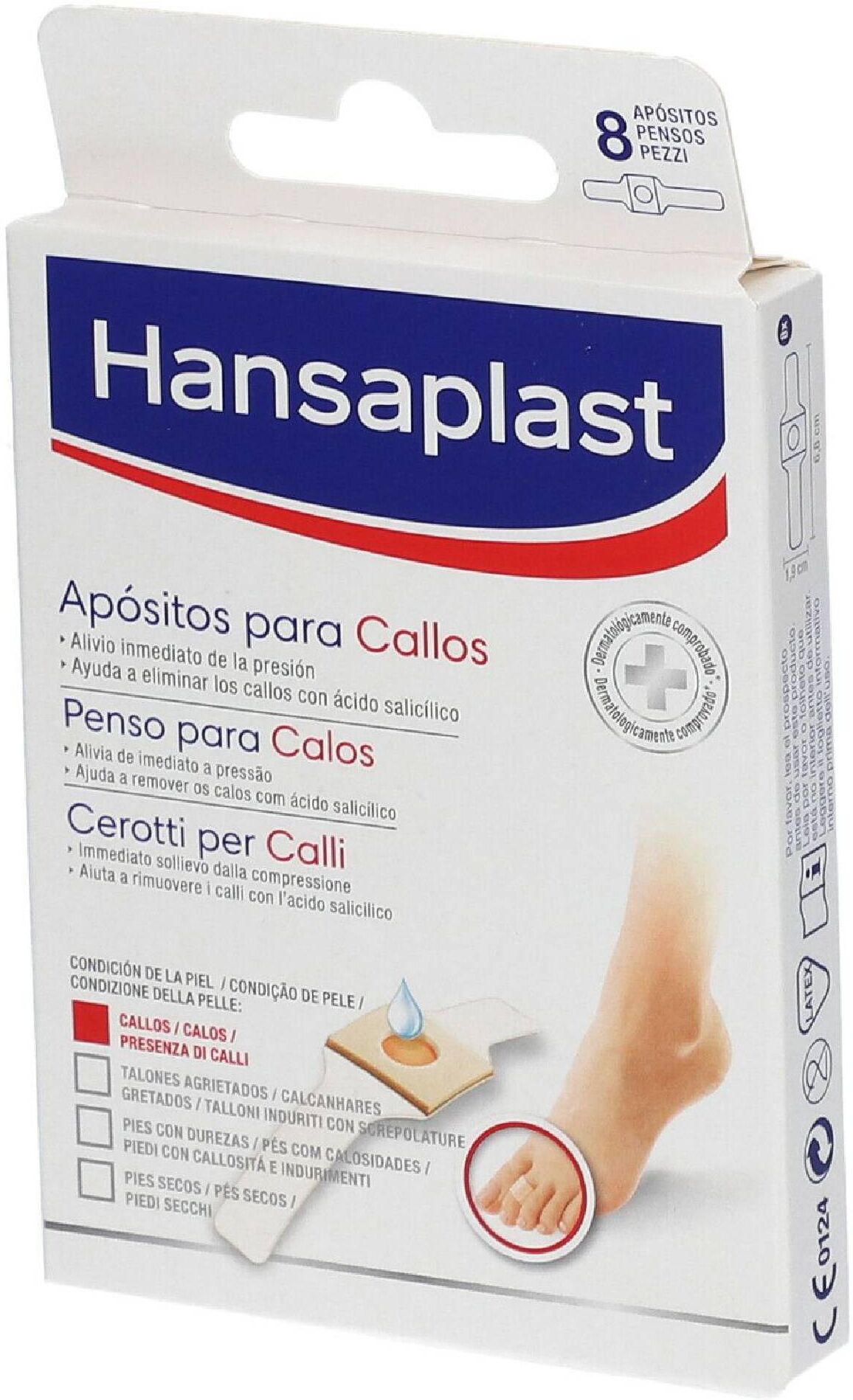 Hansaplast Cerotti Per Calli 8 Pezzi