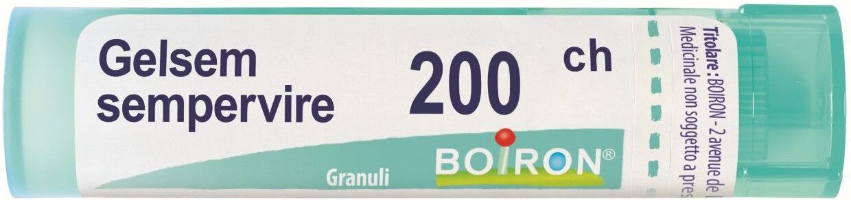 Boiron Gelsemium Sempervirens 200ch 80 Granuli Contenitore Multidose