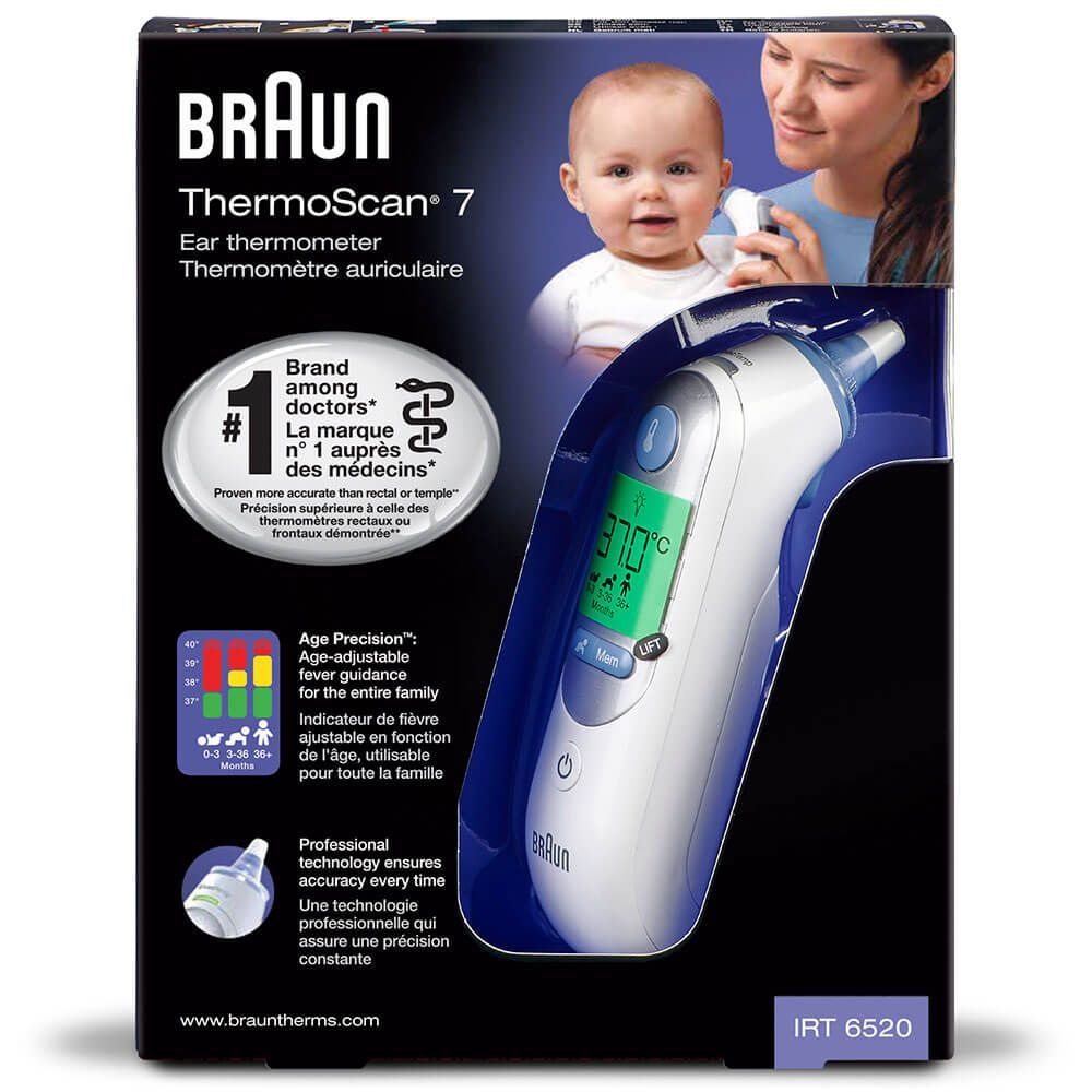 Braun Thermoscan 7+ Age Precision 1 Pezzo